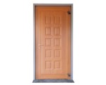 Powder Coat Wood Grain Door